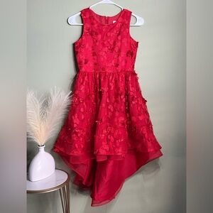 Elegant Red Kids Dress size 12 wore once